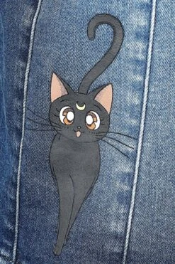 "Luna & Artemis" Kurzer Rock Blau Von Sailor Moon 8 "Luna & Artemis" Kurzer Rock Blau Von Sailor Moon -Forbunrs Geschaft 538280d