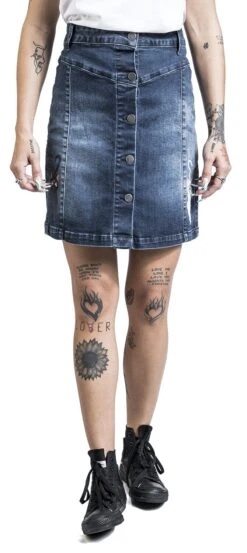 "Luna & Artemis" Kurzer Rock Blau Von Sailor Moon 9 "Luna & Artemis" Kurzer Rock Blau Von Sailor Moon -Forbunrs Geschaft 538280wa