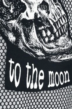 "To The Moon And Back Tee" T-Shirt Schwarz/weiß Von Jawbreaker -Forbunrs Geschaft 538986d