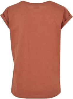 "Ladies Stretch Jersey Cropped Tee" T-Shirt Rot Von Urban Classics -Forbunrs Geschaft 540006b