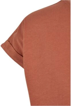 "Ladies Stretch Jersey Cropped Tee" T-Shirt Rot Von Urban Classics -Forbunrs Geschaft 540006d