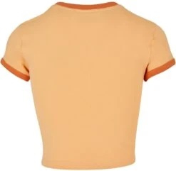 "Ladies Stretch Jersey Cropped Tee" T-Shirt Orange Von Urban Classics -Forbunrs Geschaft 540009b