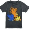 "Kids - Maus - Elefant - Ente" T-Shirt Schwarz Von Die Sendung Mit Der Maus 1 "Kids - Maus - Elefant - Ente" T-Shirt Schwarz Von Die Sendung Mit Der Maus -Forbunrs Geschaft 541084a