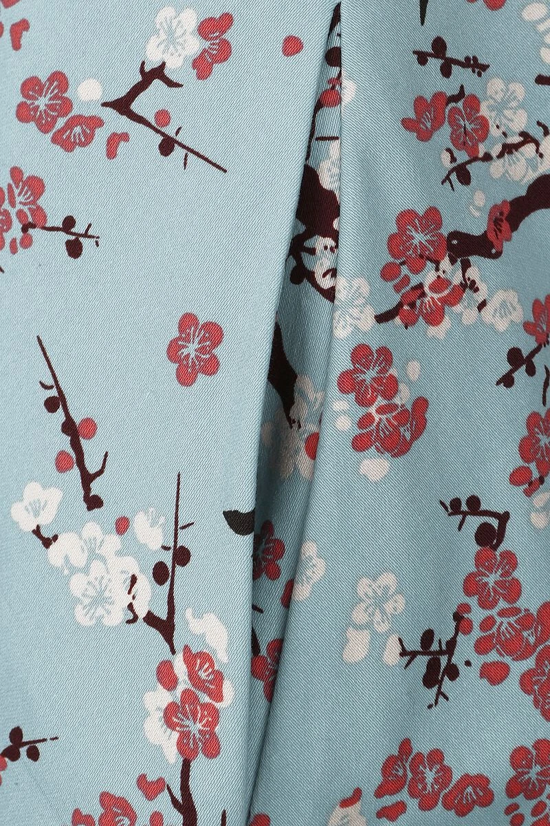 "Flower Scent Fit & Flare Dress" Mittellanges Kleid Multicolor Von Banned Retro 5 "Flower Scent Fit & Flare Dress" Mittellanges Kleid Multicolor Von Banned Retro – Bild 3