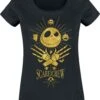 "Scare Crew" T-Shirt Schwarz Von The Nightmare Before Christmas -Forbunrs Geschaft 541843a