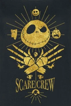 "Scare Crew" T-Shirt Schwarz Von The Nightmare Before Christmas -Forbunrs Geschaft 541843d