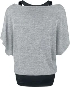 "Jean" T-Shirt Schwarz/grau Von Forplay -Forbunrs Geschaft 542201b