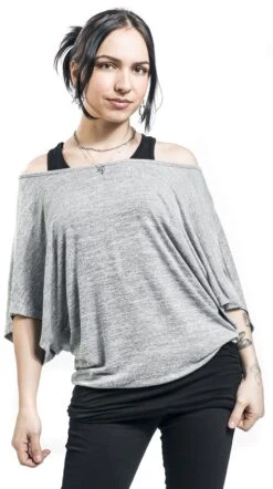 "Jean" T-Shirt Schwarz/grau Von Forplay -Forbunrs Geschaft 542201wa