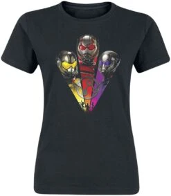 "Ant-Man And The Wasp - Quantumania - Hero Cutouts" T-Shirt Schwarz Von Ant-Man
