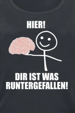 "Hier! Dir Ist Was Runtergefallen!" Top Schwarz Von Sprüche 5 "Hier! Dir Ist Was Runtergefallen!" Top Schwarz Von Sprüche -Forbunrs Geschaft 552337d
