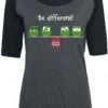 "Be Different!" T-Shirt Schwarz/grau Von Be Different! -Forbunrs Geschaft 553138a